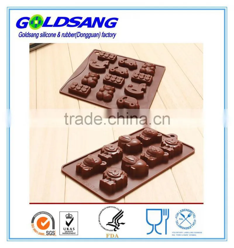 Hot Sell A Series Of Different Shape Silicone Cholocate Mold
