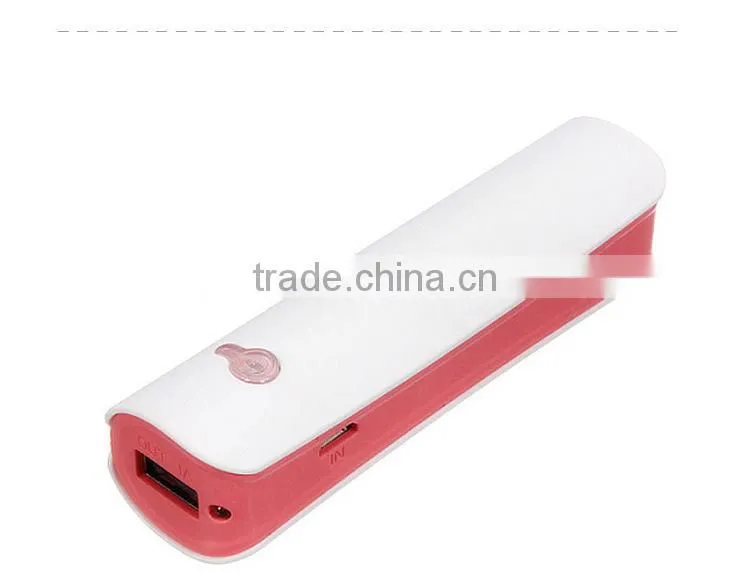 shenzhen factory wholesale 18650 gift power bank with led light
