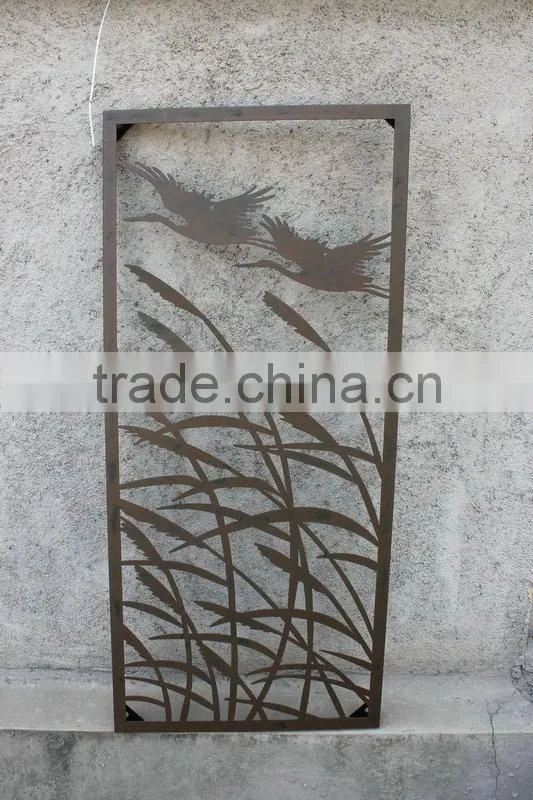 Decorative metal wall art