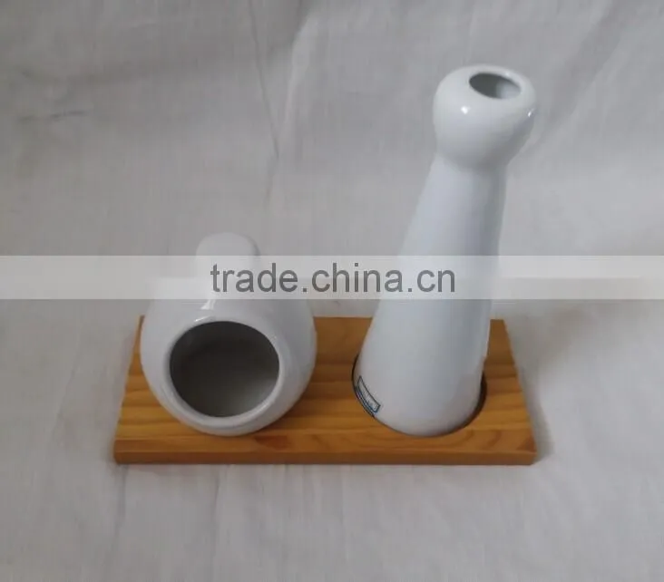 Handmade wooden wine tray
