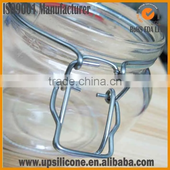 high quality glass jam jars