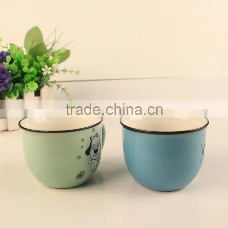 2017 new gift ceramic specialized coffee mug for new year