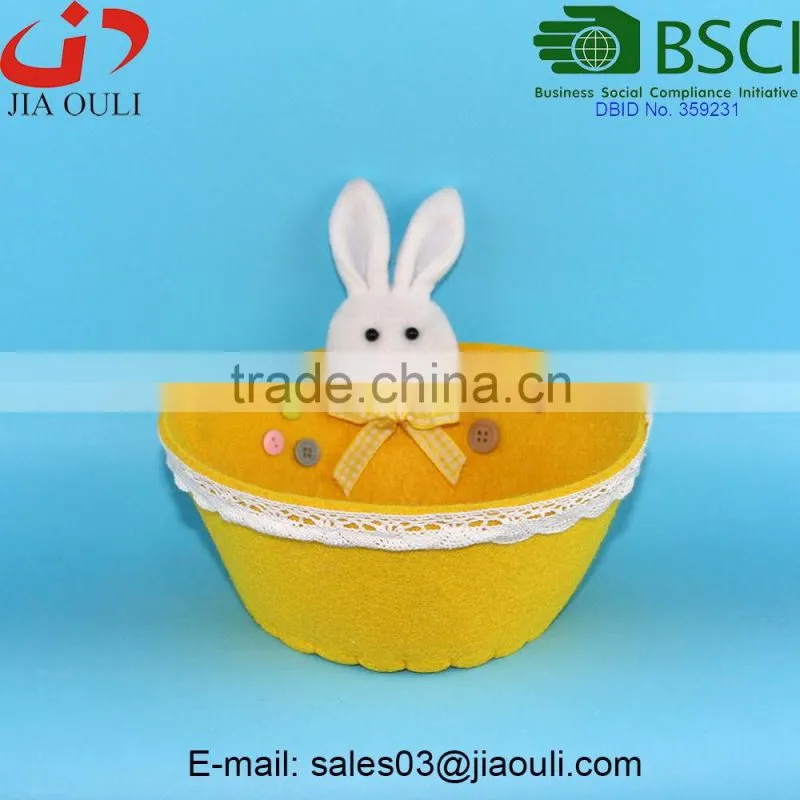 BSCI Audit Factory Non-woven fabric flower pot, decoration cheap flower pots