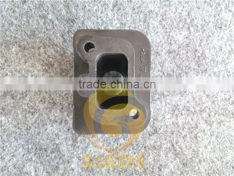 Black Nylon 43D Engine grass cutting machine parts Carburetor Admitting Pipe