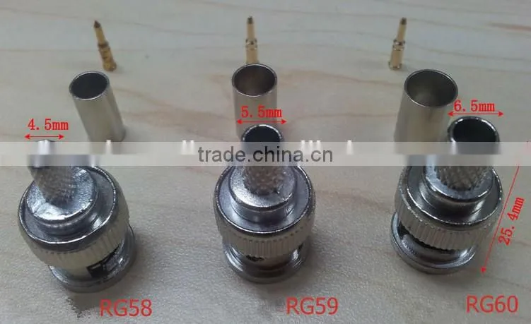 rg58/59/60 bnc connector