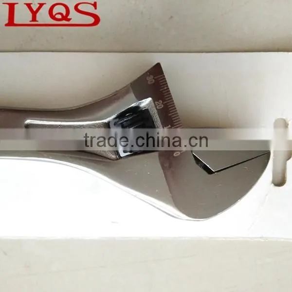 10" Carbon steel drop forged adjustable wrench spanner