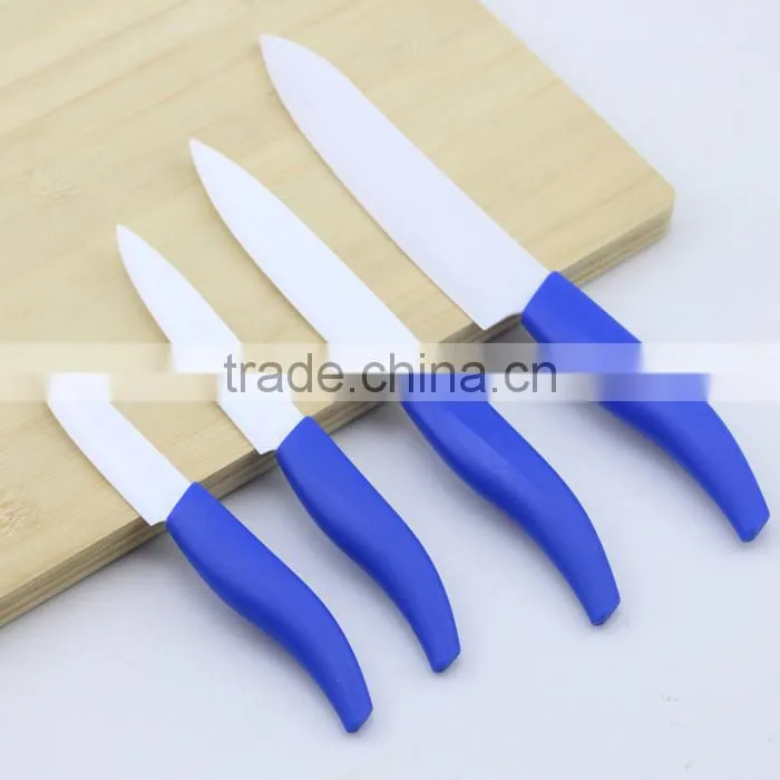 Blue Knives Set Ceramic Kitchen Knives