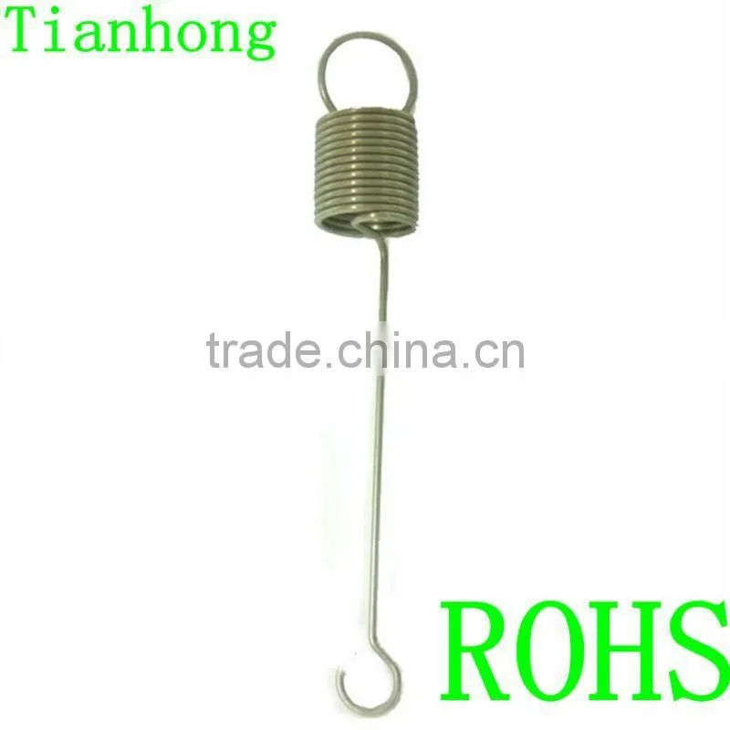 Precise industrial extension springs with different shape of hooks