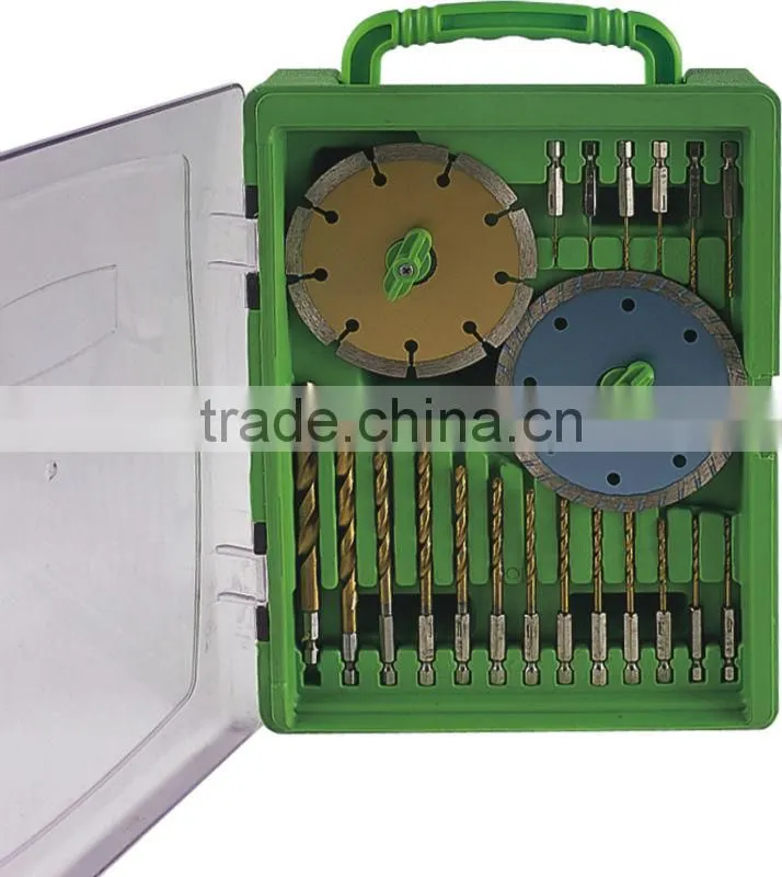 21pcs diamond circular saw cordless