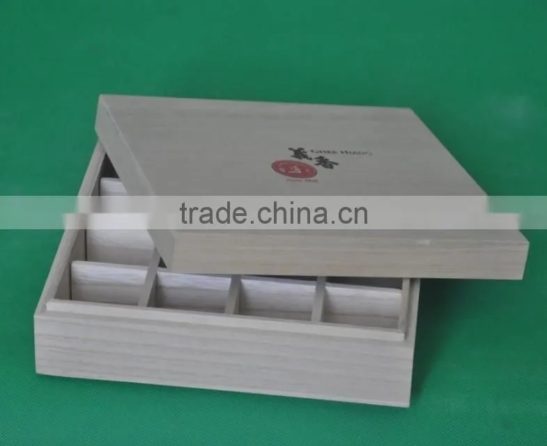 Elegant and high quality wooden tea box