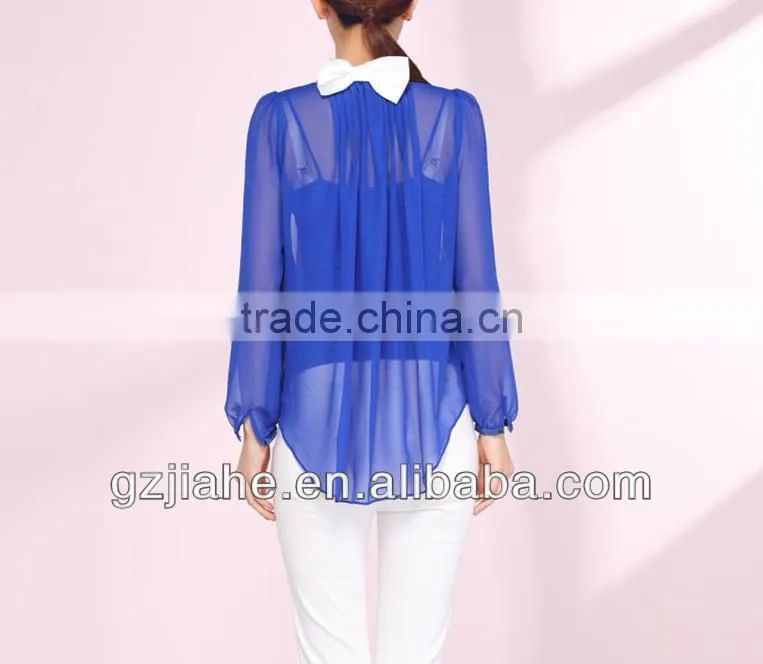 2014 elegant design shirts for women