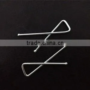 X Shape Shirt Packaging Metal Collar Clip