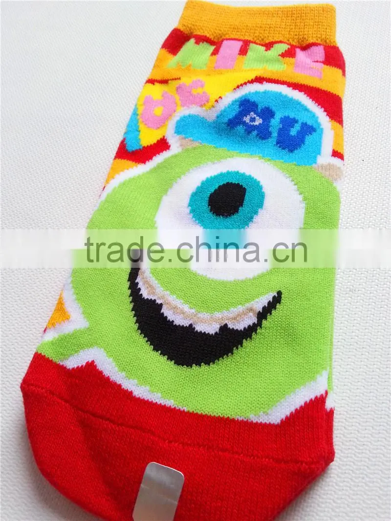 sock cartoon design children tube socks