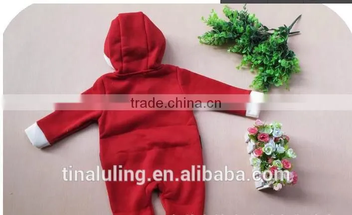 new fashion winter baby clothing kids jumpsuits fleece jumpsuits pajamas