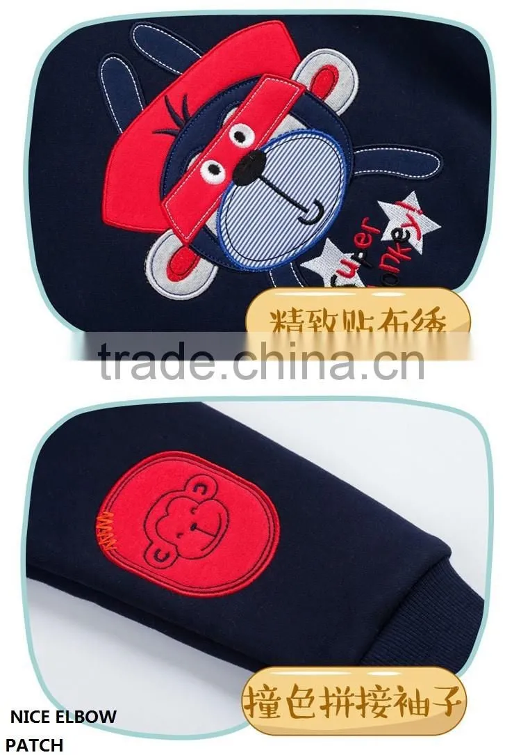 custom fashion and quality baby girls boys winter warm 3pcs clothing sets