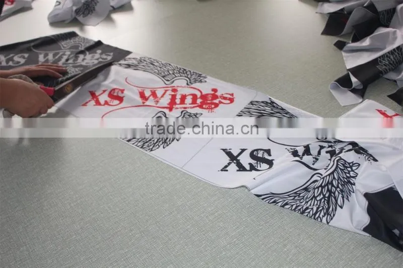 Wholesale quality sublimated wiping sweat golf towel custom hook cleaning towel