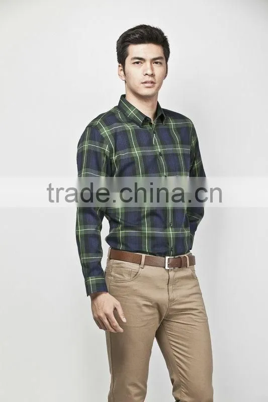 Classic Design Custom Men's Lapel Collar Formal Shirts