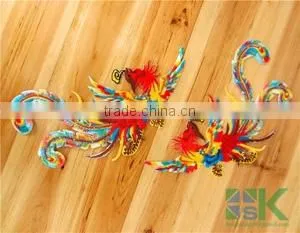 DIY Pathches Phoenix Sew on Iron On Patches For Clothing Garment Felt Badge Appliques DIY Accessory
