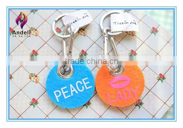 latest products 2014 handmade felt multiple car key holder