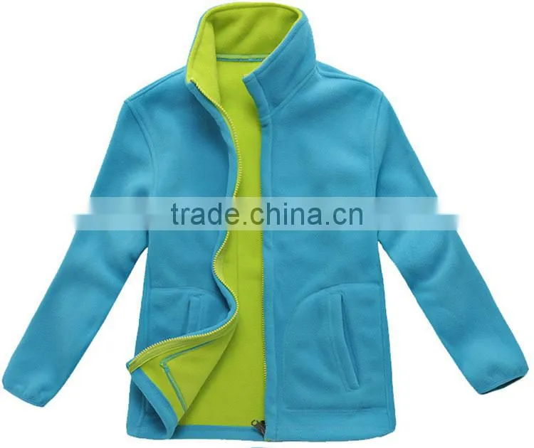 kid water resistant jacket with polar fleece removable liner