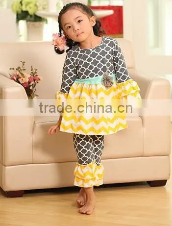 New Chevron Flower Girl Dress