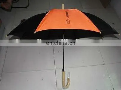 RPET newly arrived designer's red straight umbrella