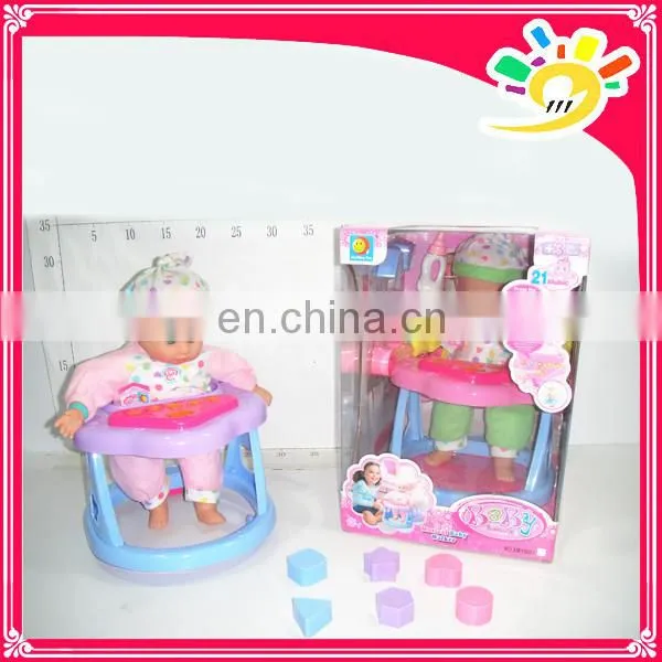 13" induction reborn dancing doll baby for kids