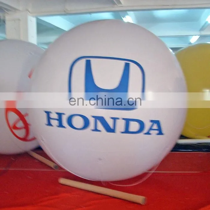 Attractive inflatable helium blimp advertising balloon