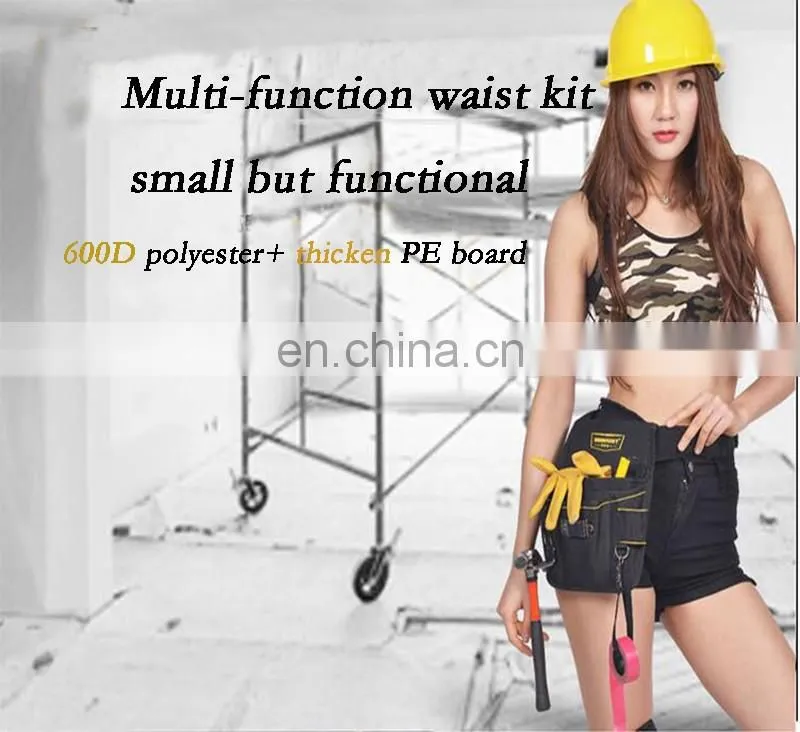 Factory Manufacturer Custom tool waist bag