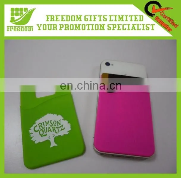 Custom Logo Promotional Cell Phone Card Holder