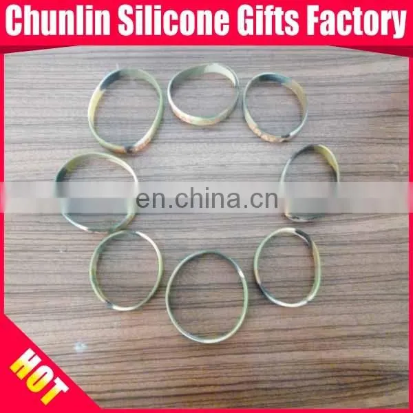 ink filled silicone wristband , promotional gift
