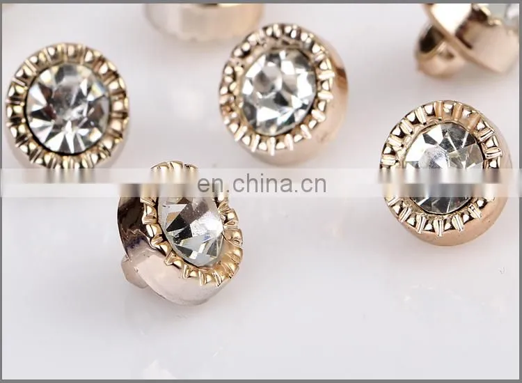 Shinny Gold ABS Shirt Button BA60129