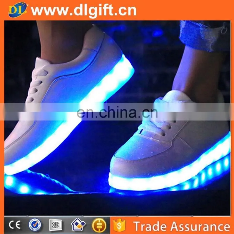 7 Colors Luminous Glow Shoes Unisex Led Men & Women 30-46 USB Rechargeable Light Led Shoes