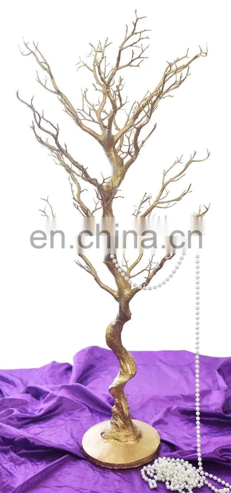 80cm 1.2m 1.8m Gold Manzanita Wedding Wishing Tree For Venue Centrepiece Decoration