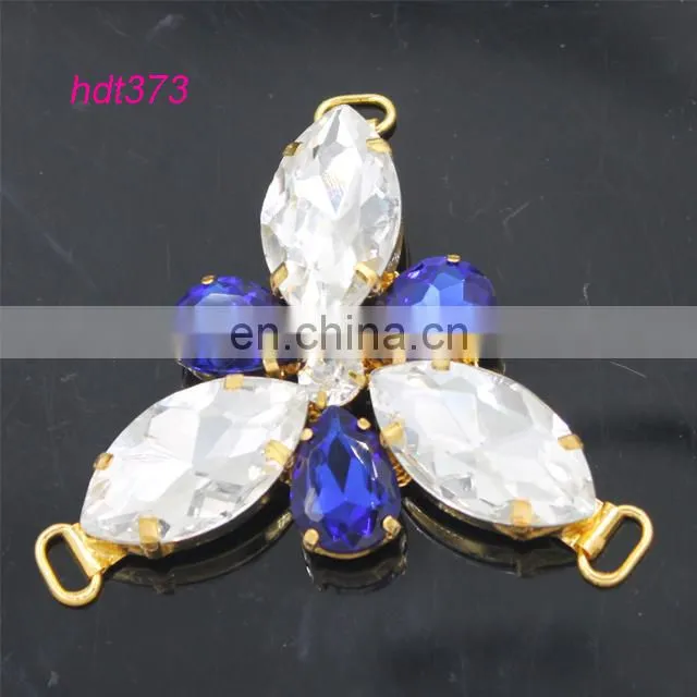 Decorative Bling Rhinestone Shoe Accessories Chain For Sandals Accessoires Shoe Jewelry Chains