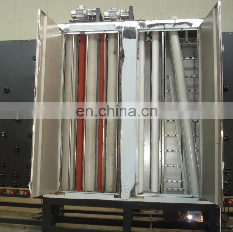 Glass washing and drying machine Vertical mould