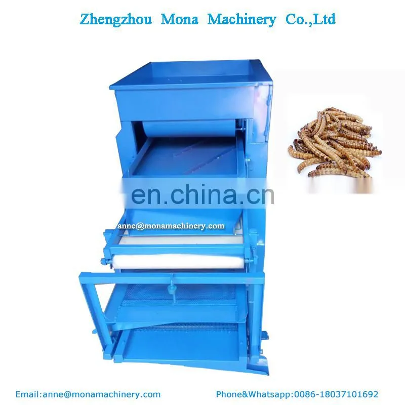 Multifunctional Mealworms Machine to Separate /Small Worm Tenebrio molitor Selecting Machine