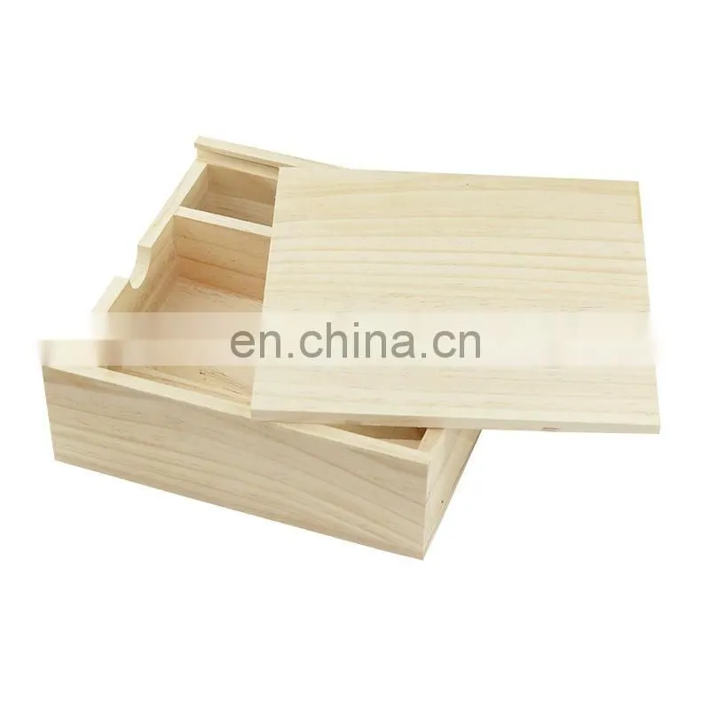 Maple Wood USB Flash Drive 3.0 Engrave Custom Logo Photo Album Box 18*17*5.5cm