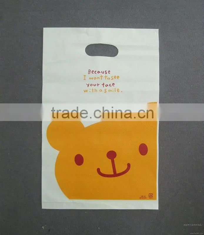 Hot selling t-shit bag(made in China) on roll with low price