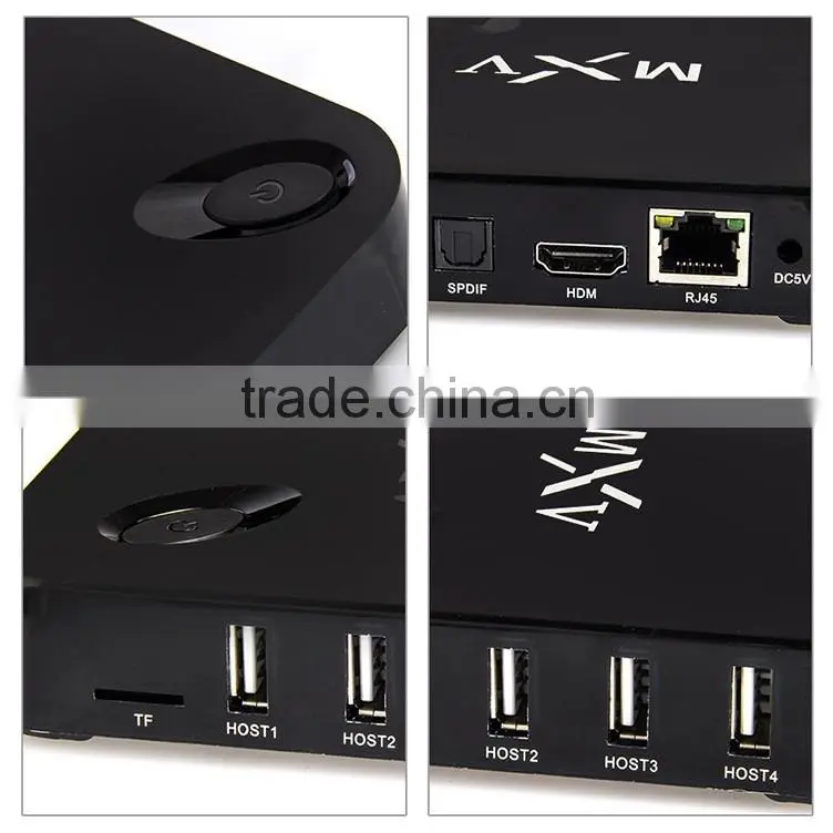 smart wifi android 4.4 S805 1080P Bluetooth 4.0 LC- MX5 MXV MXV+ TV box