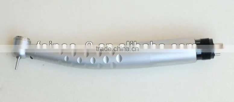 Fiber optic LED E-generator high speed dental handpiece