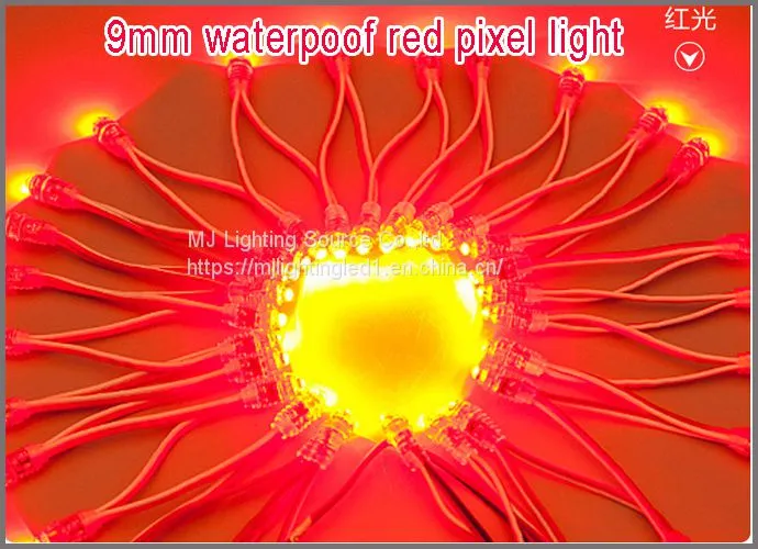 9mm led pixel red 4