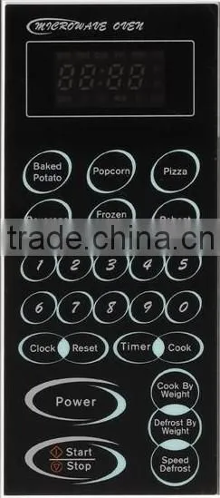 17L Digital Mini Microwave Oven with Touch Control