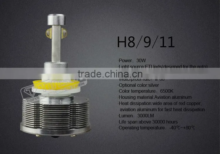 Headlight Type and 24V Voltage H11 LED Car Light