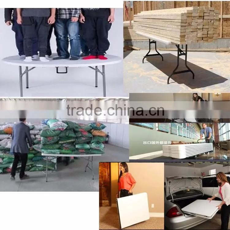 Wholesale Cheapest HDPE Outdoor Plastic Folding Table