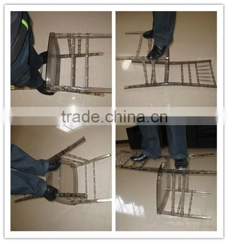 Transparent acrylic chair/China factory acrylic chairs for wedding
