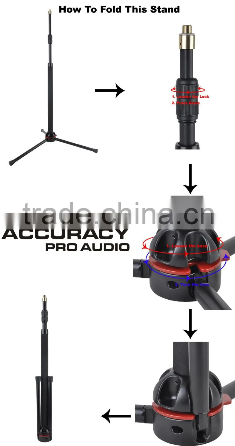Professional 2015 New Designed Tripod Microphone Stand MS400