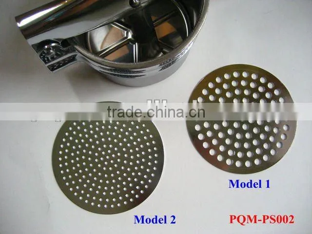 Manual metal kitchen potato masher 002