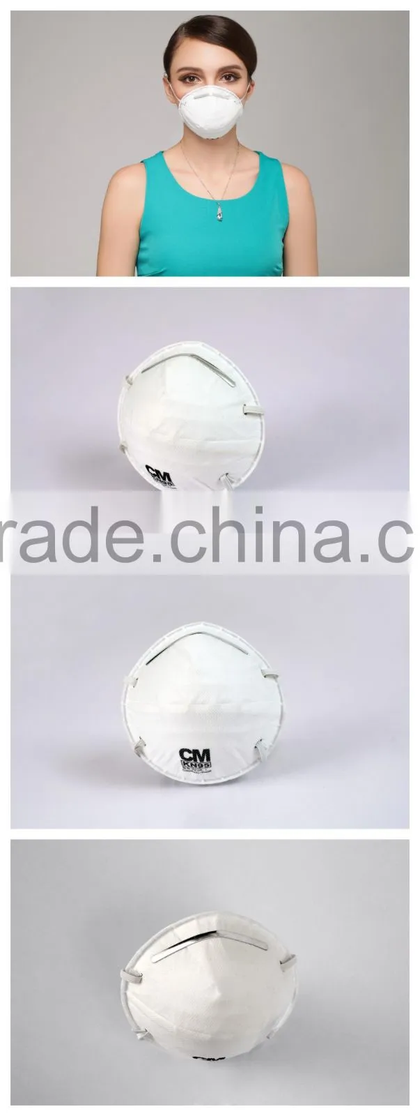 CM Factory supplier Disposable NIOSH N95 face respirator mask