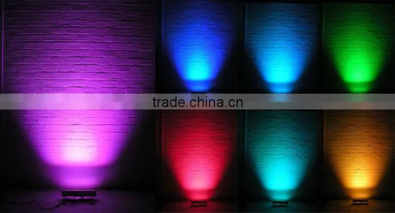 Manufacturer RGBW led wall washer Aluminum DMX512 led wall washer light 48w